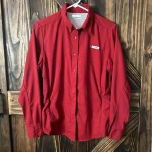 Columbia Crimson Outdoor Shirt